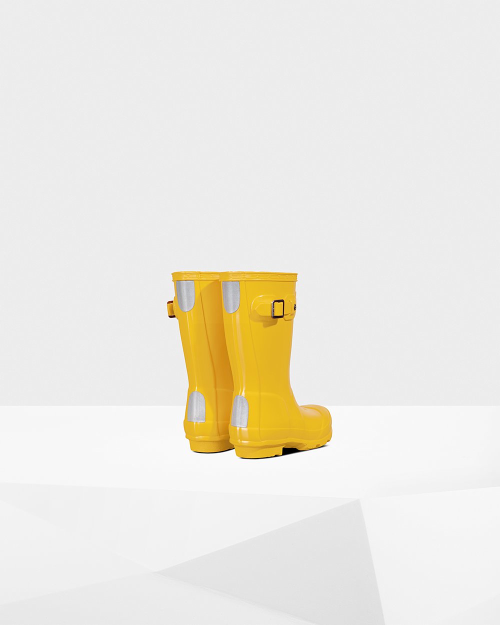 Botas De Agua Hunter Niños Original Little Gloss - Amarillo - Argentina 5027MHVPS